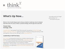 Tablet Screenshot of productivethinking.com
